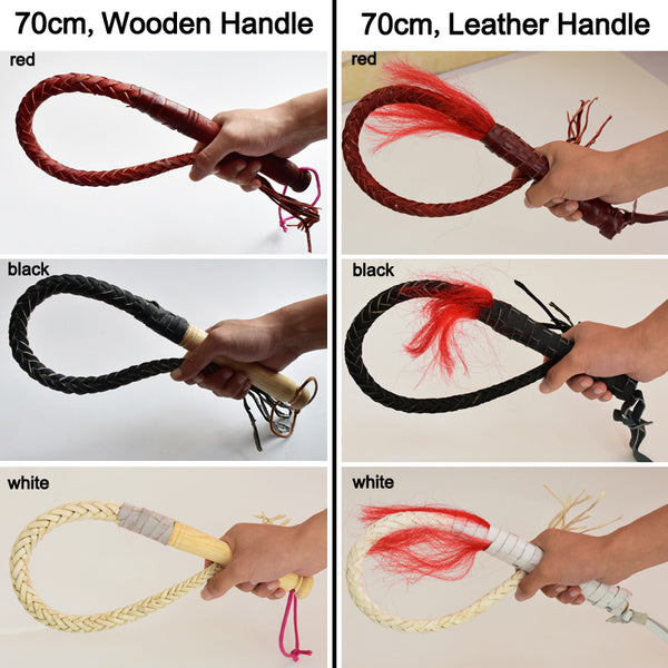 Hand Made Braided Riding Whips for Horse Racing