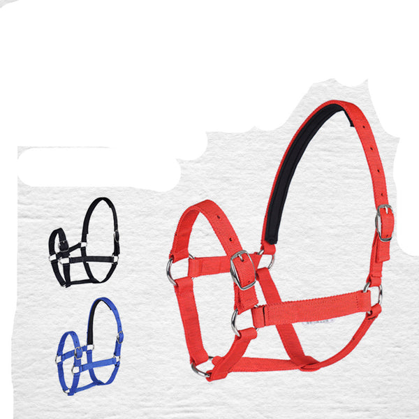 Halter Adjustable Headstall With Zinc Alloy Ring Buckle