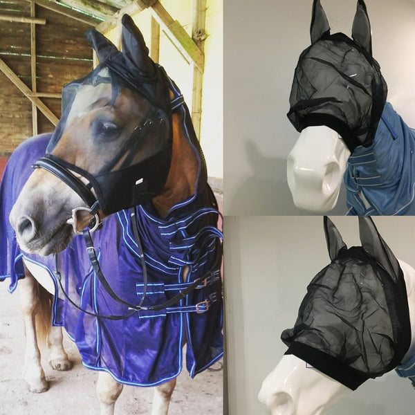 Horse fly mask Face