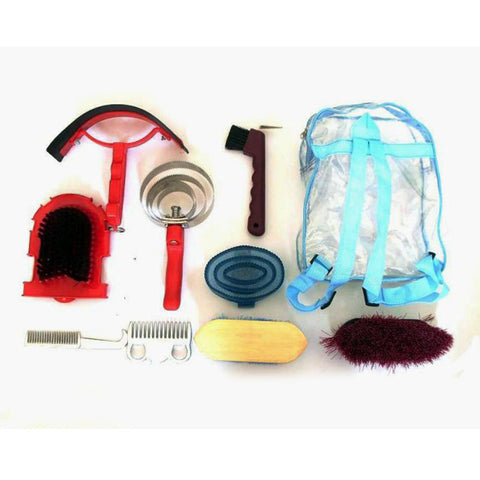New 9 In 1 Horse Cleanning Tool With Horse Grooming Kit